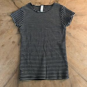 American Apparel Fitted Striped Tee